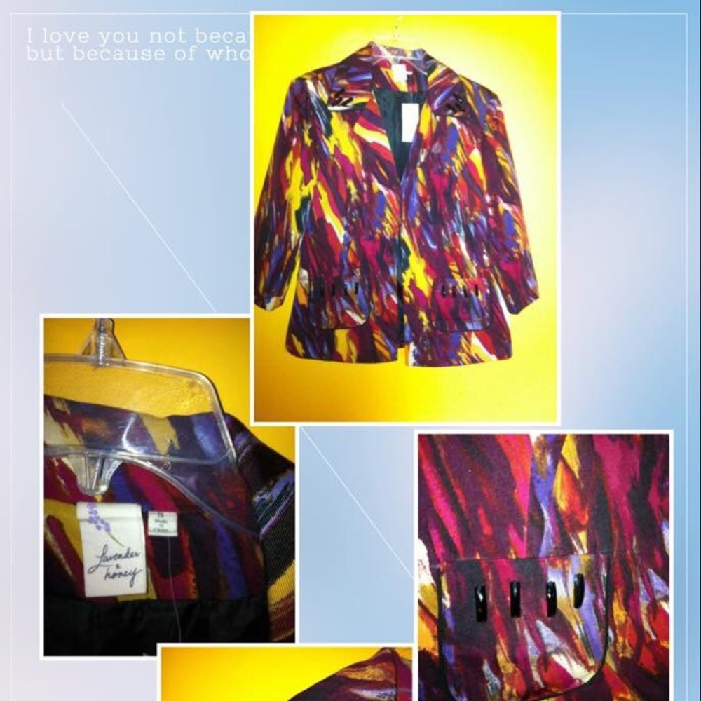 Lavender & Honey spring beautiful jacke